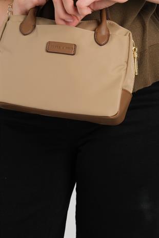 1224 Kadın El Çantası  Vizon-Camel