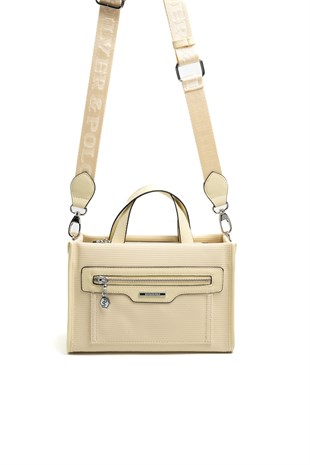 Silver & Polo SP1271 Kadın El Çantası Petek Sarı-Sarı