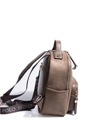 Silver & Polo SP1130 Kadın Sırt Çantası Süet Vizon