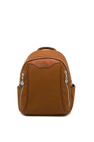 Silver & Polo SP906 Kadın Sırt Çantası Petek Taba