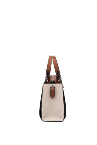Silver & Polo Bej - Taba SP1133 Kadın El Çantası