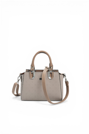 Silver & Polo SP1281 Kadın El Çantası Fashion A.Vizon-Latte