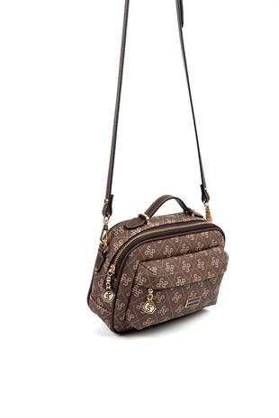 Silver & Polo Kahve SP1186 Kadın Çapraz Çanta