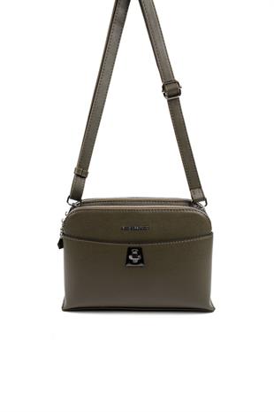 Silver & Polo SP623 Kadın Çapraz Çanta Düz Zeytuni