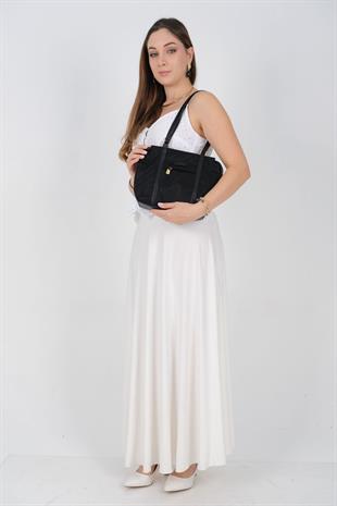 1215 Kadın Omuz Çantası  Siyah