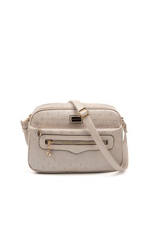 Silver & Polo Bej - S.Bej SP491 Kadın Çapraz Çanta