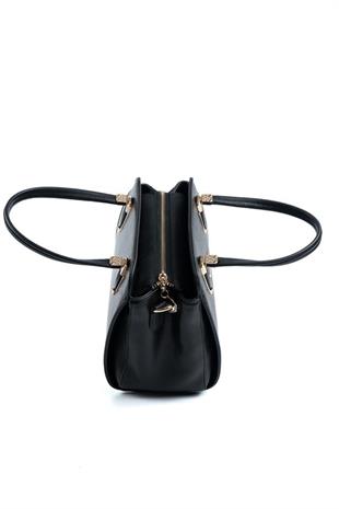 Silver & Polo SP1136 Kadın El Çantası Düz Siyah