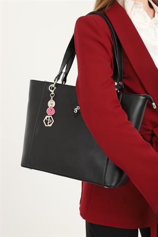 Silver & Polo Siyah SP1176 Kadın Omuz Çantası