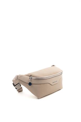 Silver & Polo SP1192 Kadın Bel Çantası Petek Bej-A.Taba