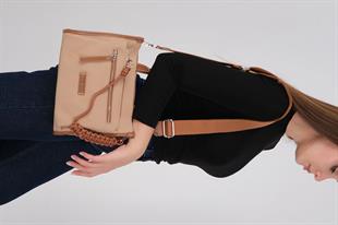 1228 Kadın El Çantası  Nut-Taba