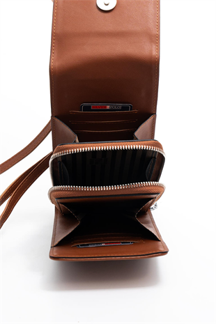 Silver & Polo SP1145 Kadın Telefon Çantası Düz Taba