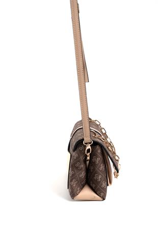 Silver & Polo Kahve - Ten SP1148 Kadın Çapraz Çanta