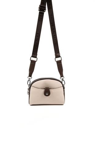 Silver & Polo Bej - Kahve SP1144 Kadın Çanta Modelleri>Çapraz Çanta