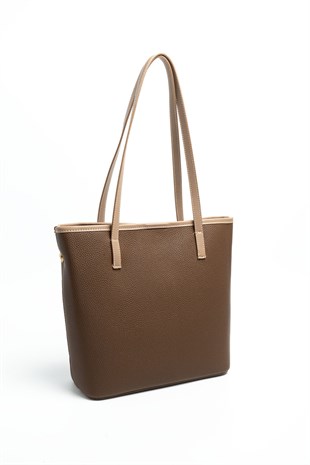 Silver Polo SP1243 Kadın Omuz Çantası Mini Rolax Kahve-Kahve
