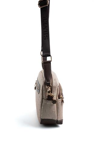 Silver & Polo Nut - Kahve SP1201 Kadın Çapraz Çanta