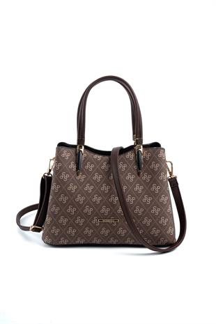 Silver & Polo Kahve SP1205 Kadın El Çantası