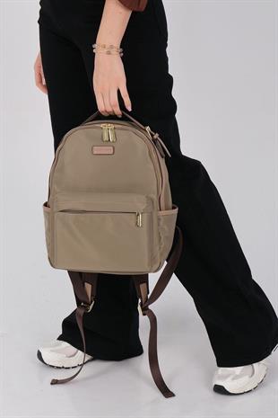 Silver & Polo SP1206 Kadın Sırt Çantası  Yeşil-Kum