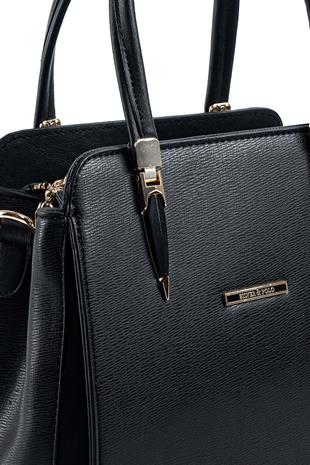 Silver & Polo Siyah SP1136 Kadın El Çantası