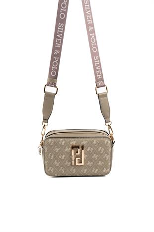 Silver & Polo Yeşil SP1078 Kadın Çapraz Çanta