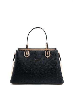 Silver & Polo Siyah - S.nut SP1253 Kadın El Çantası