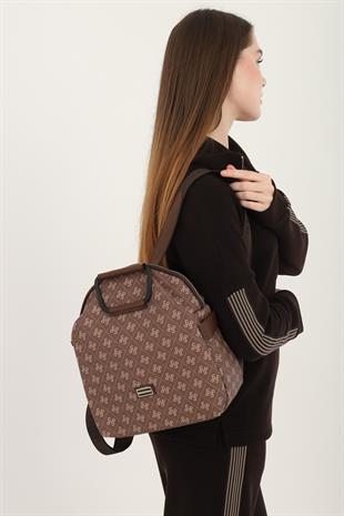 Silver & Polo Kahve SP771 Kadın Sırt Çantası
