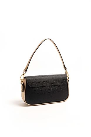 Silver & Polo Siyah - S.nut SP1179 Kadın Omuz Çantası