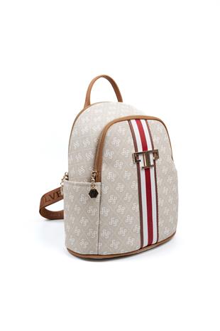 Silver & Polo Taş - Taba SP1161 Kadın Sırt Çantası