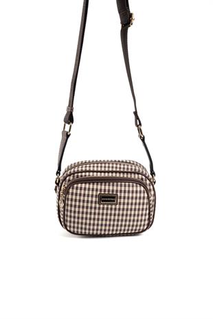 Silver & Polo Kahve Sarı - Kahve SP1111 Kadın Çapraz Çanta