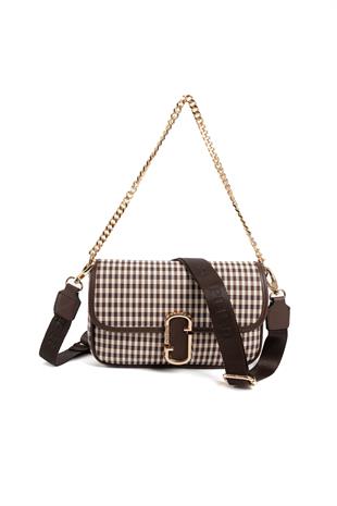 Silver & Polo Kahve Sarı - Kahve SP1171 Kadın Omuz Çantası