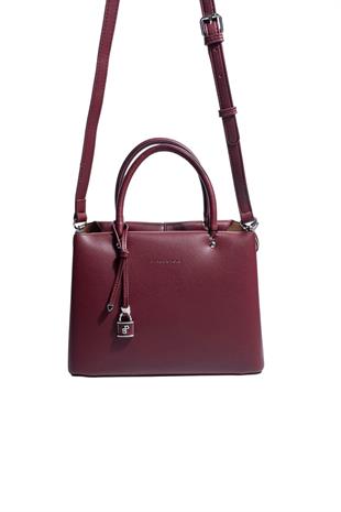 Silver & Polo SP1236 Kadın El Çantası  Bordo