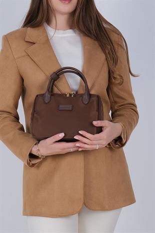 1224 Kadın El Çantası  Kahve