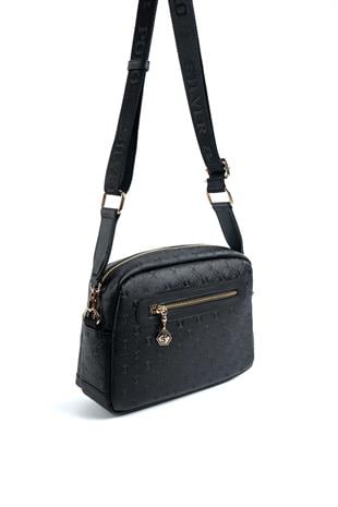 Silver & Polo Siyah SP1201 Kadın Çapraz Çanta