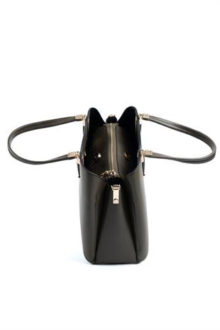 Silver & Polo SP1205 Kadın El Çantası Düz Zeytuni