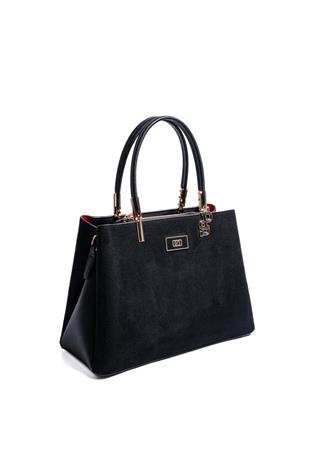 Silver & Polo SP1098 Kadın El Çantası Süet Siyah