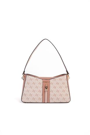 Silver & Polo Pembe - Somon - Pembe SP1102 Kadın Omuz Çantası