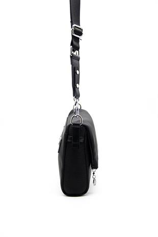 Silver & Polo SP963 Kadın Çapraz Çanta Petek Siyah