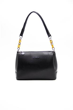 Silver & Polo SP910 Kadın Çapraz Çanta Düz Siyah