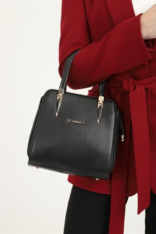 Silver & Polo Siyah SP1136 Kadın El Çantası
