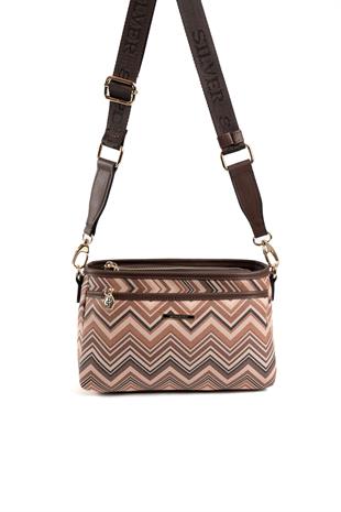 Silver & Polo Nut - Kahve SP1184 Kadın Çapraz Çanta