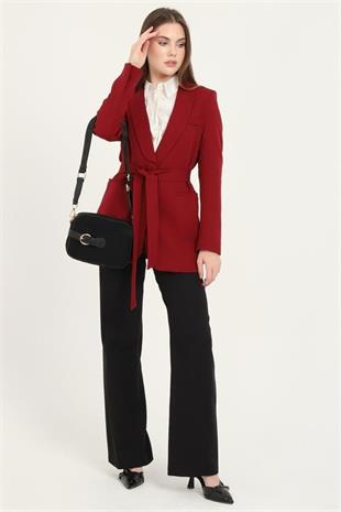 Silver & Polo SP1256 Kadın Çapraz Çanta Süet Siyah