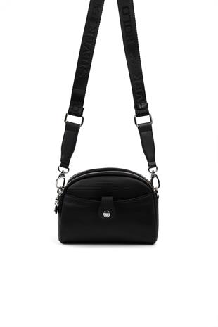 Silver & Polo Siyah - Siyah SP1144 Kadın Çapraz Çanta