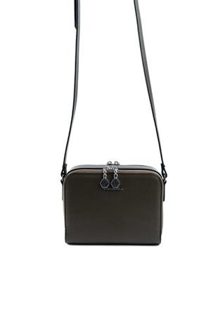 Silver & Polo SP888 Kadın Çapraz Çanta Düz Zeytuni