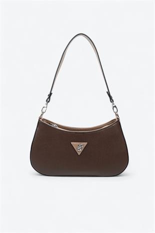 Silver & Polo SP1251 Kadın Omuz Çantası Kahve-Vizon