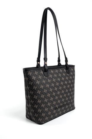 Silver & Polo Füme - Siyah SP1204 Kadın Omuz Çantası