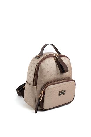 Silver & Polo Nut - Kahve SP1130 Kadın Sırt Çantası