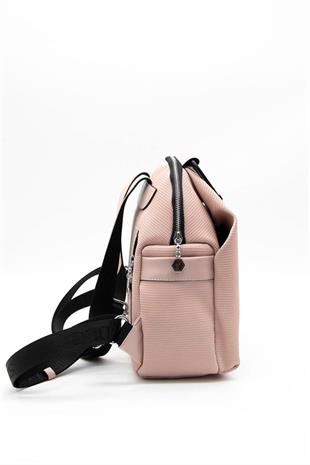 Silver & Polo SP771 Kadın Sırt Çantası Petek Pink