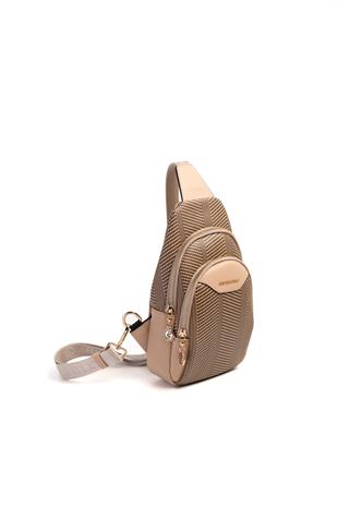 Silver & Polo Nut - Ten SP959 Kadın Vücut Çantası