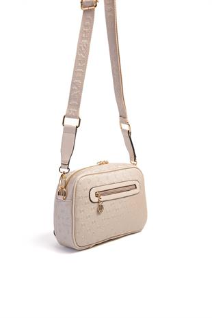 Silver & Polo Bej SP1094 Kadın Çapraz Çanta