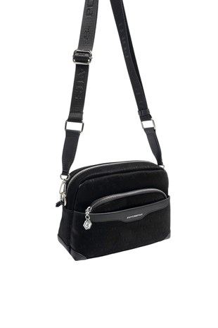 Silver & Polo SP1201 Kadın Çapraz Çanta Fashion Siyah-Siyah