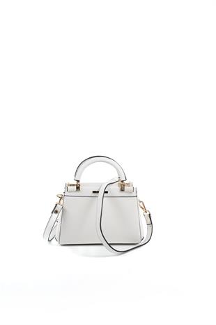 Silver & Polo Beyaz SP1193 Kadın Çanta Modelleri>El Çantası